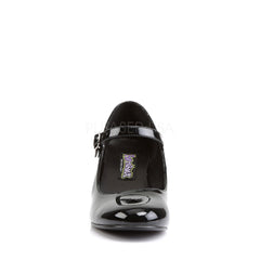FUNTASMA SCHOOLGIRL-50 Black Pat Retro School Girl Shoes