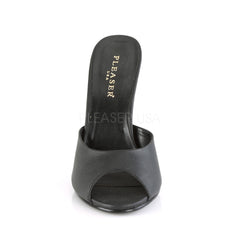 5 Inch Heel SEDUCE-101 Black Faux Leather