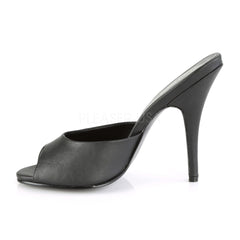 5 Inch Heel SEDUCE-101 Black Faux Leather