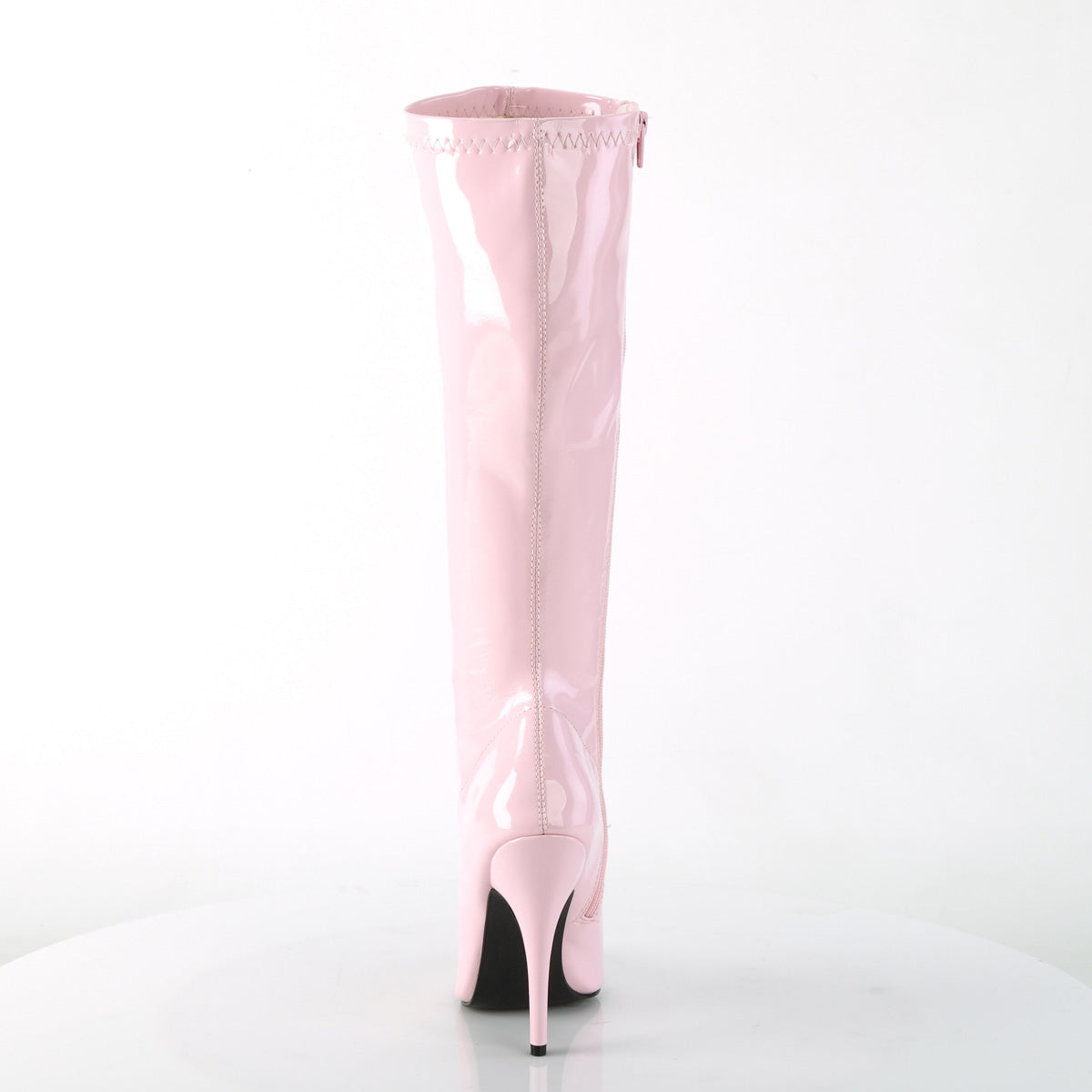 5 Inch Heel SEDUCE-2000 Baby Pink Stretch Patent