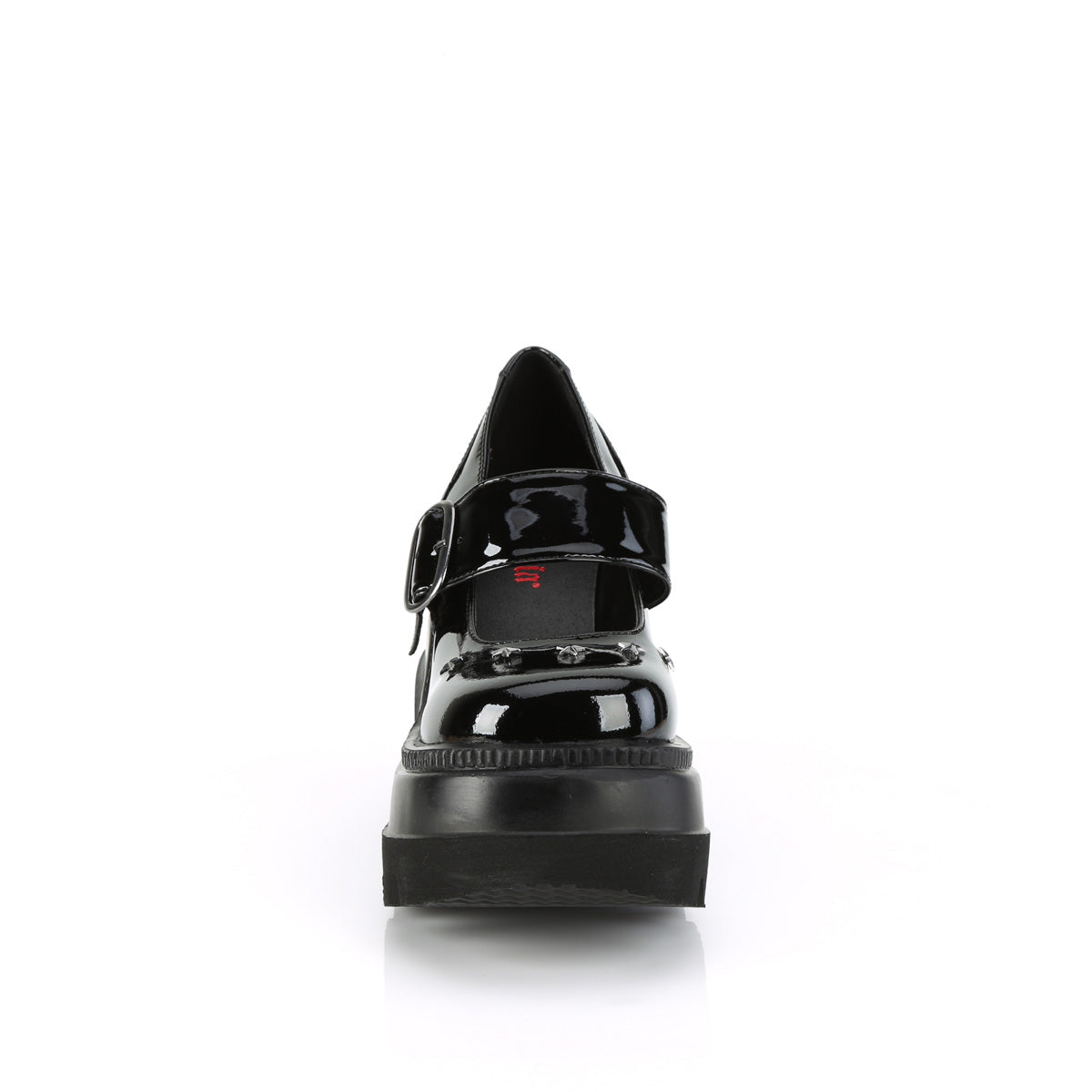 4 Inch Wedge Platform SHAKER-23 Black Patent