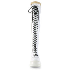 4 Inch Wedge Platform SHAKER-374 White