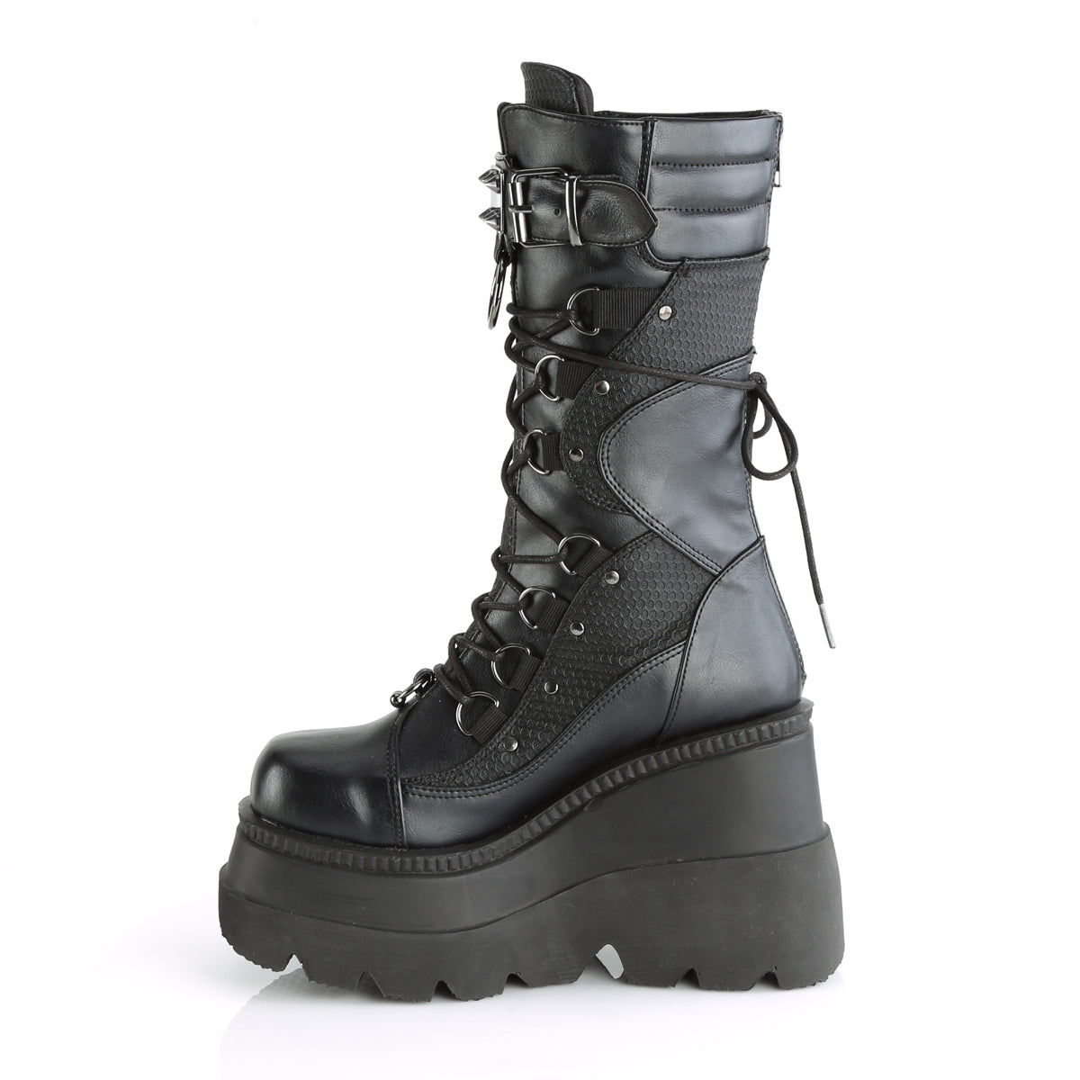 4 Inch Wedge Platform SHAKER-70 Black
