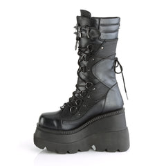 4 Inch Wedge Platform SHAKER-70 Black