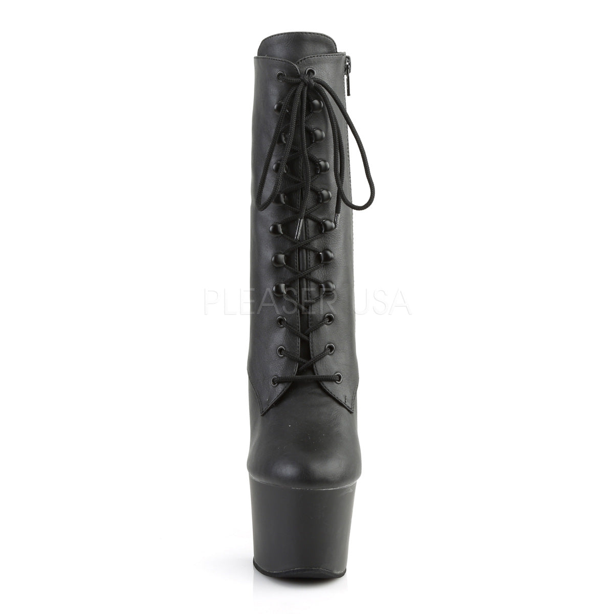 7 Inch Heel SKY-1020 Black Pu