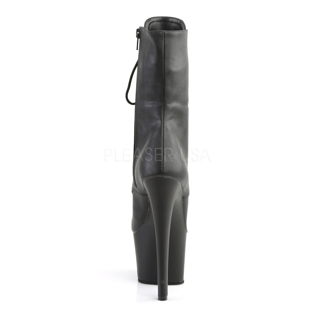7 Inch Heel SKY-1020 Black Pu