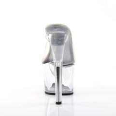 PLEASER SKY-301 Clear Platform Sandals