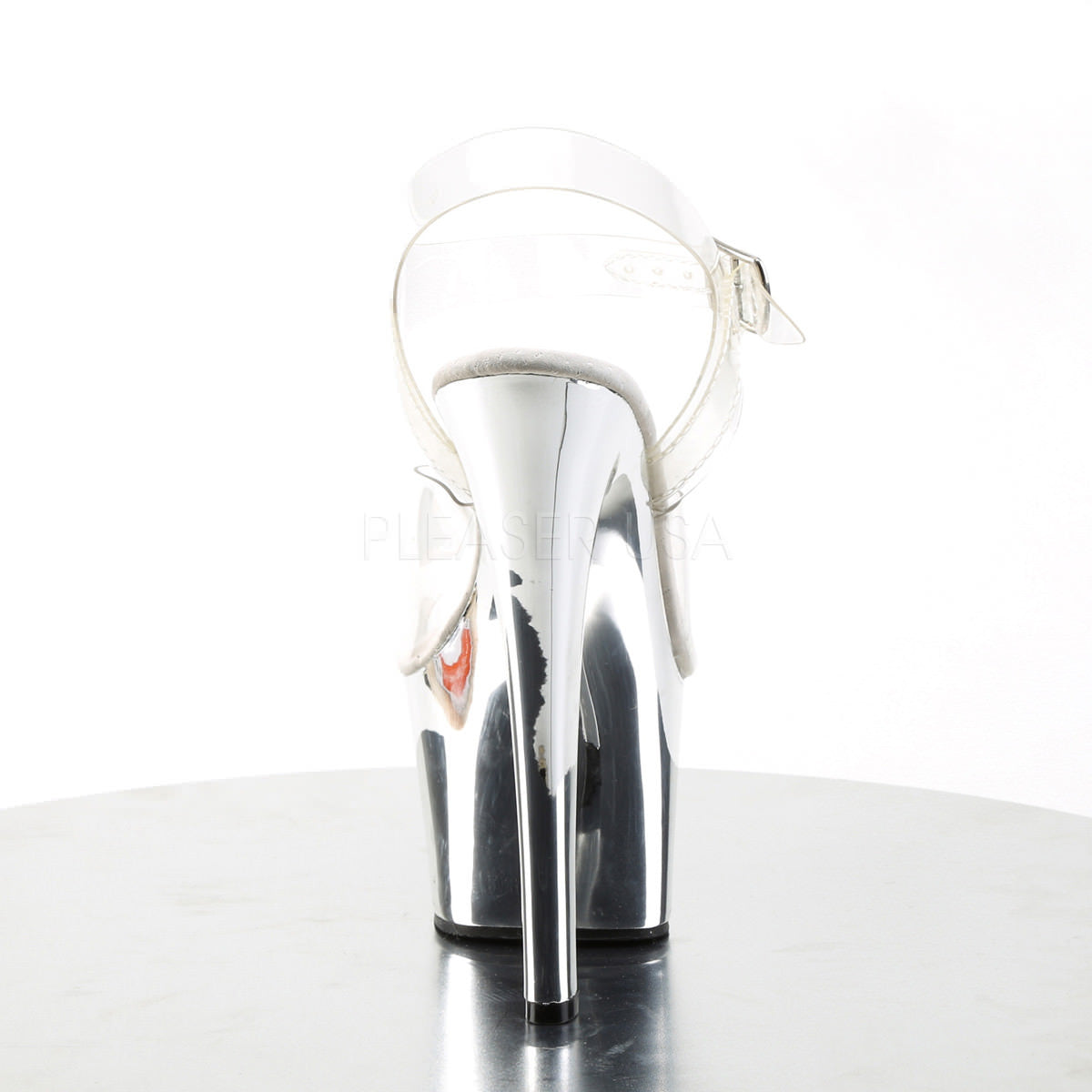 7 Inch Heel SKY-308 Silver
