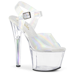 7" Heel SKY-308N-RBH Clear Hologram TPU