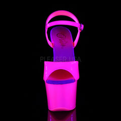 7 Inch Heel SKY-309UV Neon Hot Pink