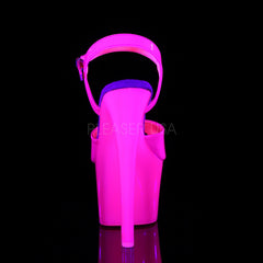 7 Inch Heel SKY-309UV Neon Hot Pink