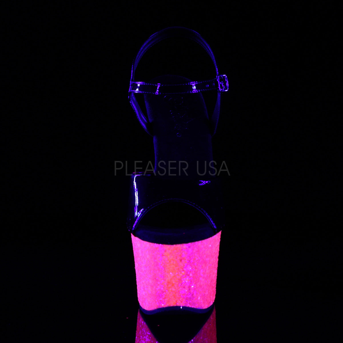 7 Inch Heel SKY-309UVLG Neon Hot Pink