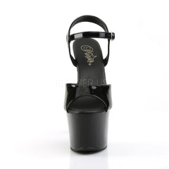 7 Inch Heel SKY-309VL Black