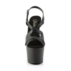 7 Inch Heel SKY-330 Black Pu