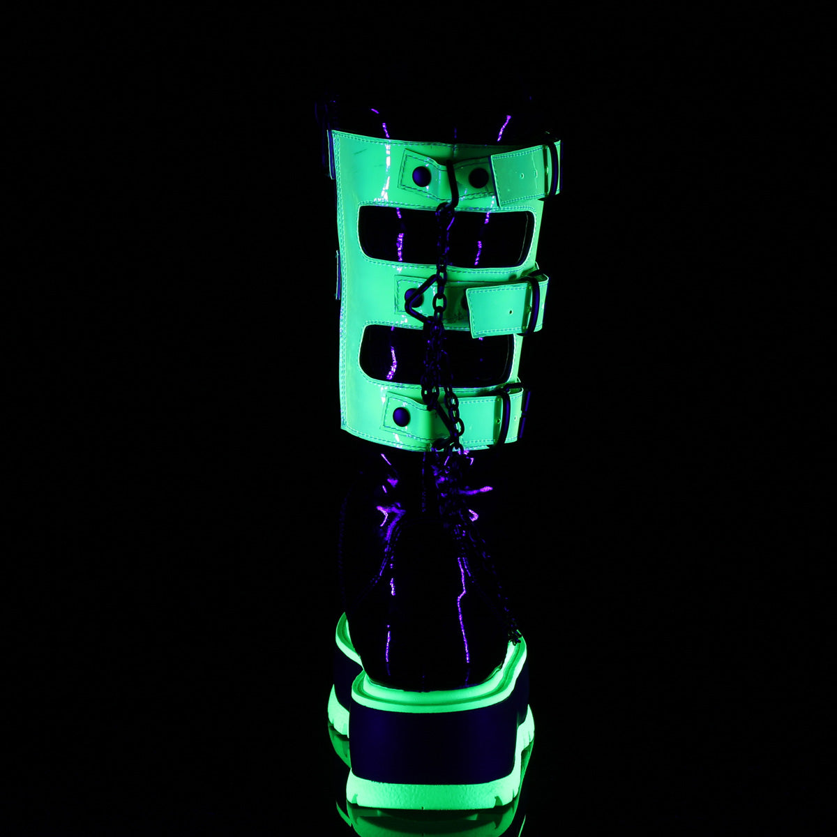 2 Inch Platform SLACKER-156 Neon Green