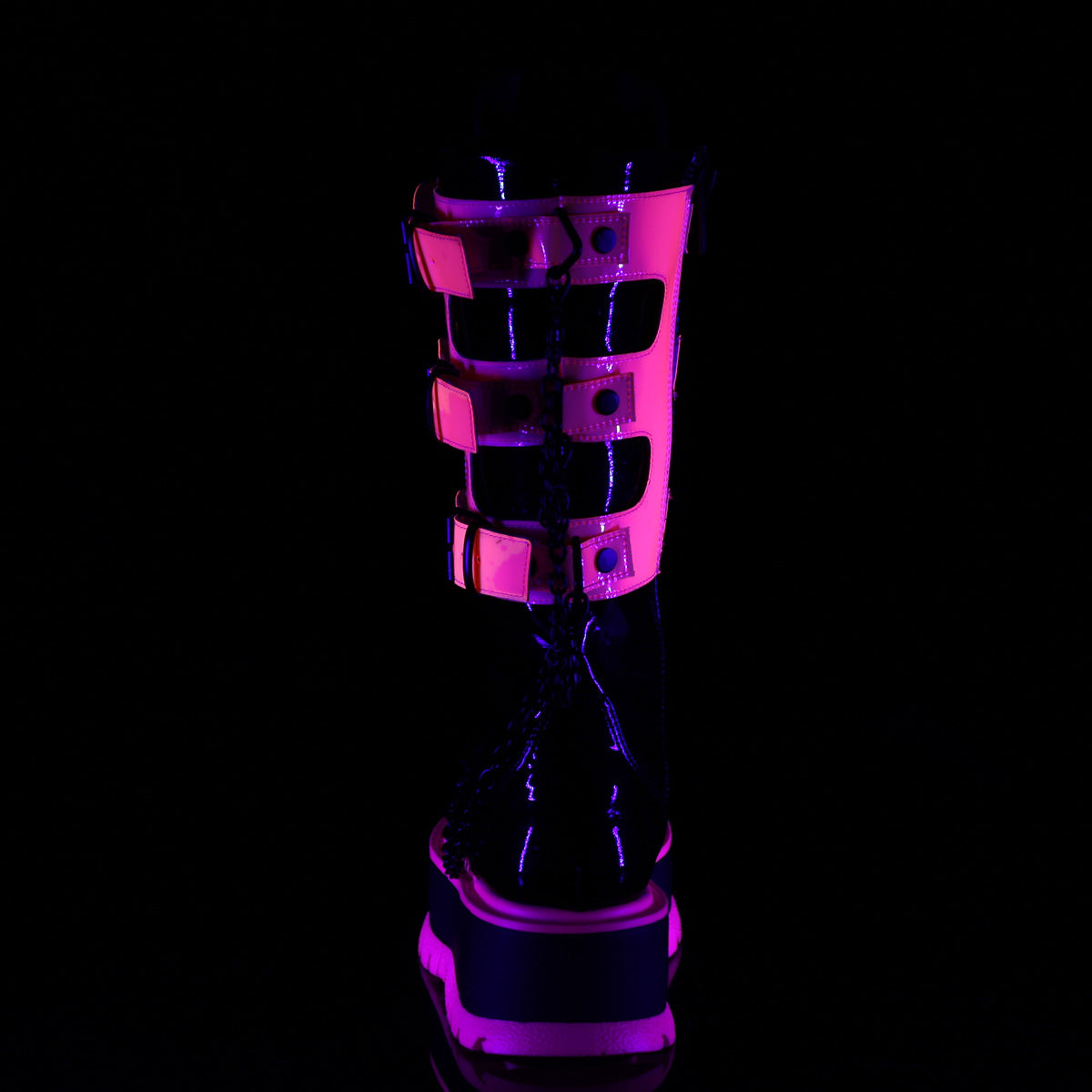 2 Inch Platform SLACKER-156 Neon Pink