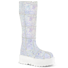 demonia-slacker-230-white-multi-glitter