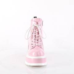 2 Inch Platform SLACKER-55 Baby Pink Holo