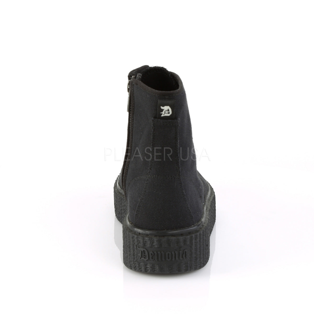 1 Inch Platform SNEEKER-201 Black