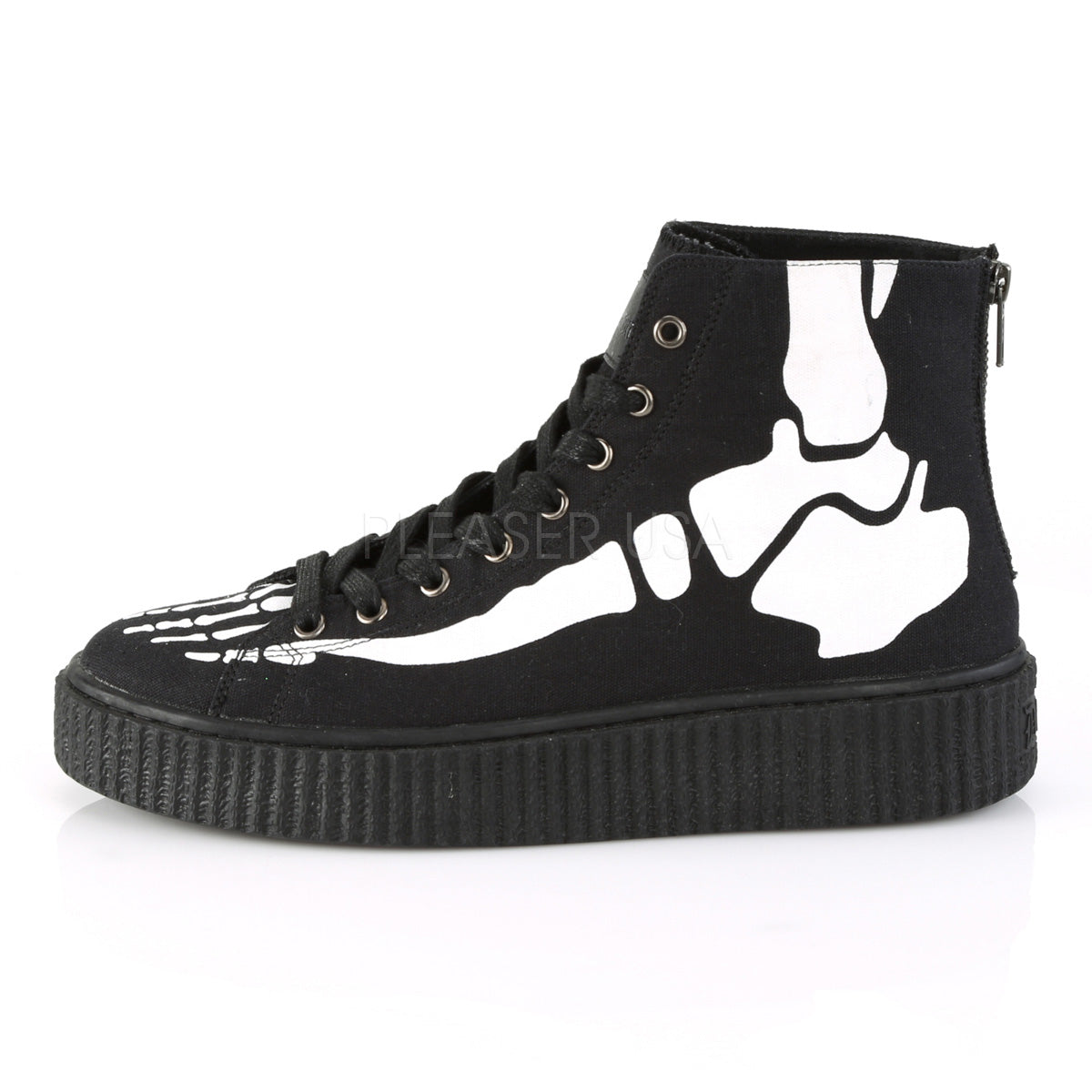 1 Inch Platforms 1 Inch Platform SNEEKER-252 Black – Shoecup.com