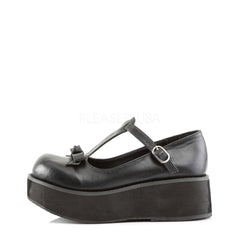 Demonia SPRITE-03 Black Vegan Leather Shoes - Shoecup.com - 2