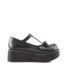 Demonia SPRITE-03 Black Vegan Leather Shoes - Shoecup.com - 3