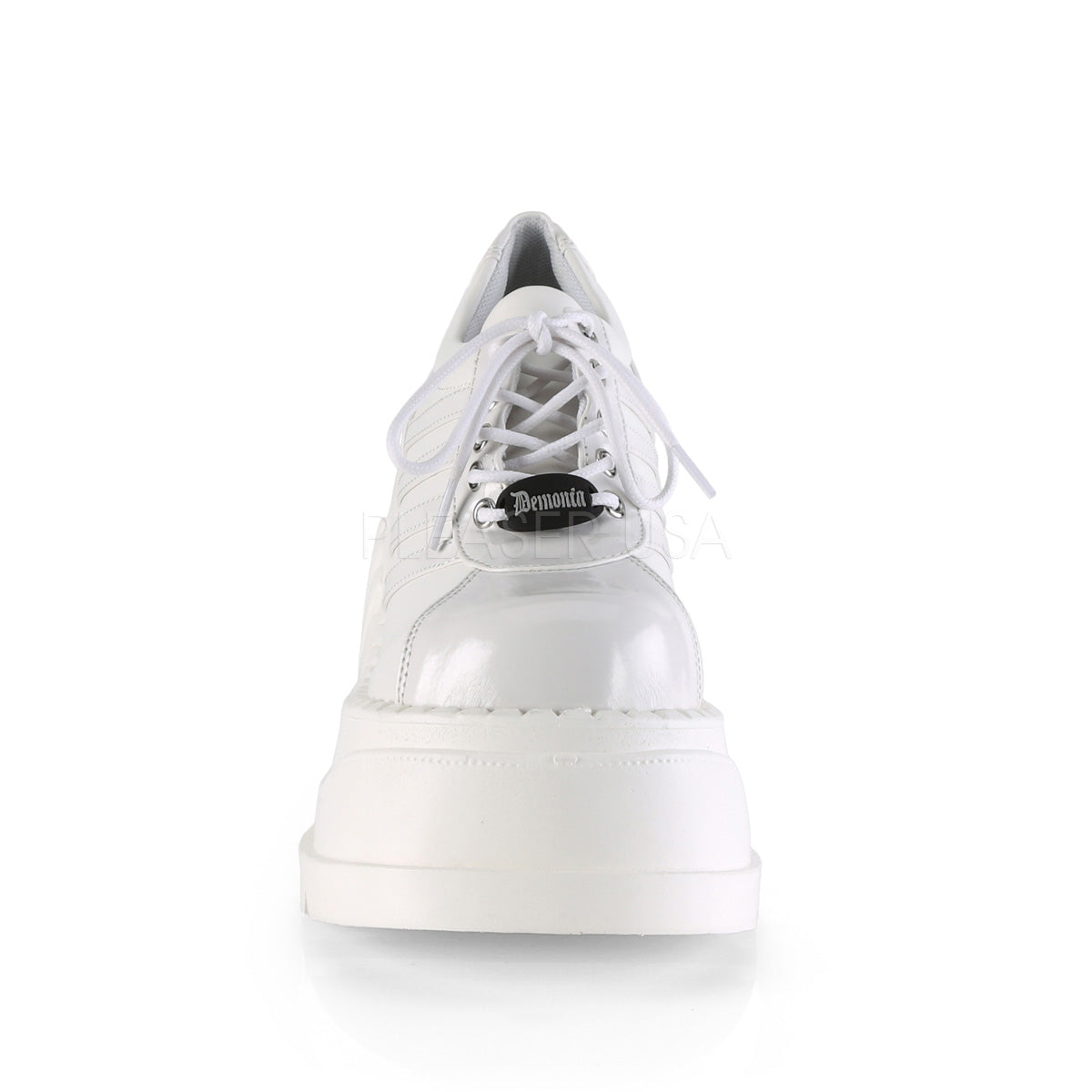 4 Inch Heel STOMP-08 White