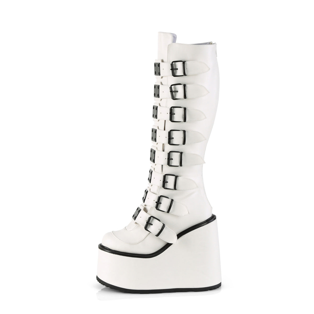5 Inch Platform SWING-815 White