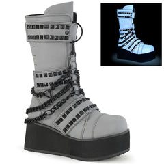 demonia-trashville-138-gray-multi-reflective-vegan-leather
