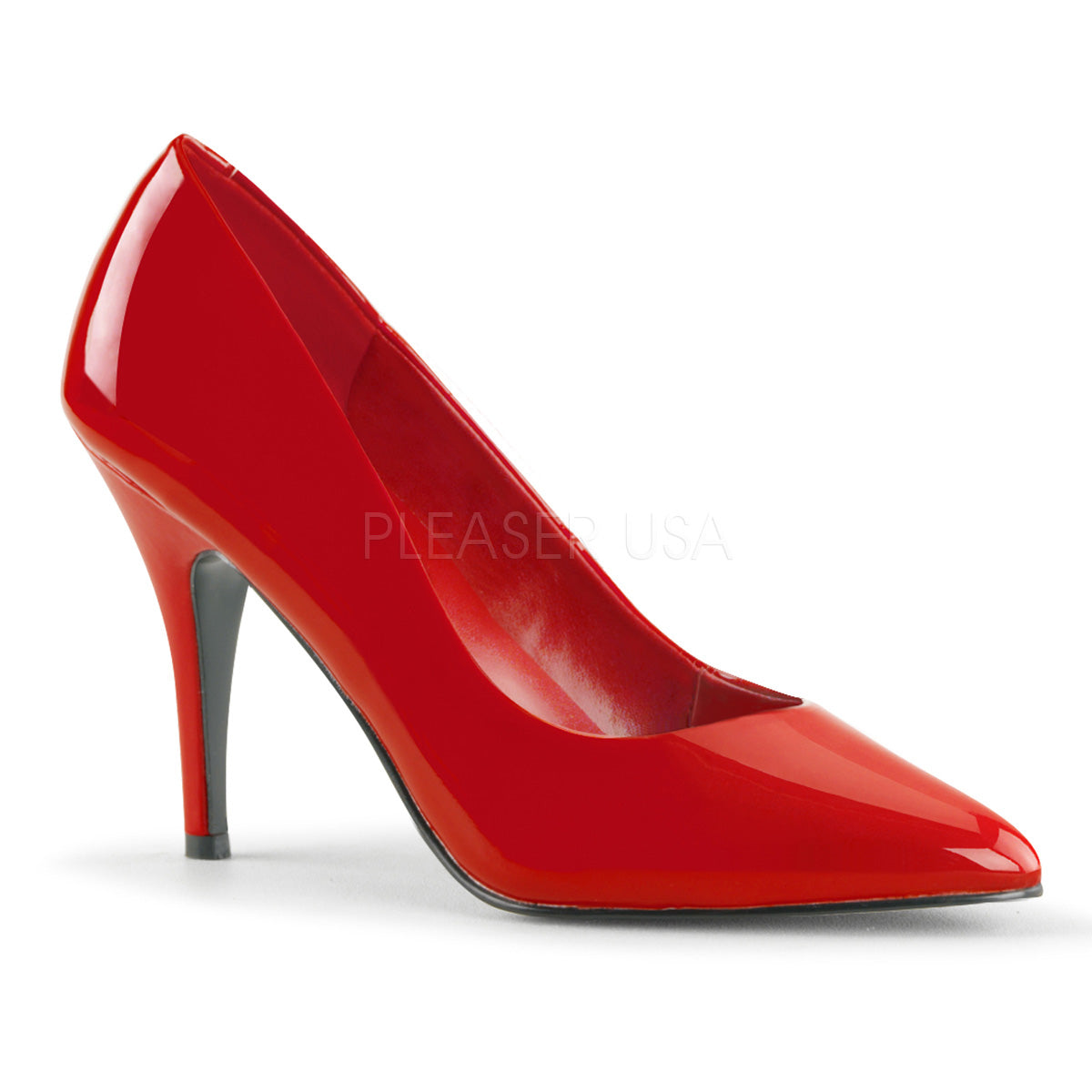 4 Inch Heel VANITY-420 Red Patent