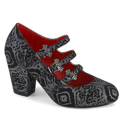 demonia-vivika-38-black-silver-faux-nubuck-leather