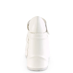 6 Inch Wedge Platform WAVE-32 White