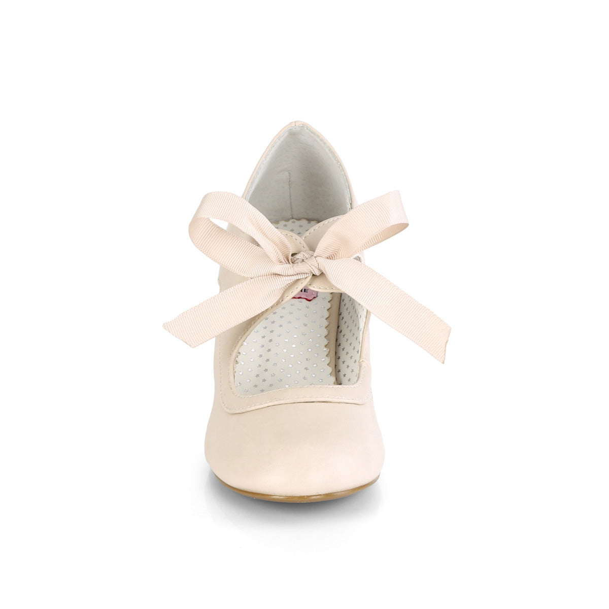 2" Cuben Heel WIGGLE-32 Beige Pu