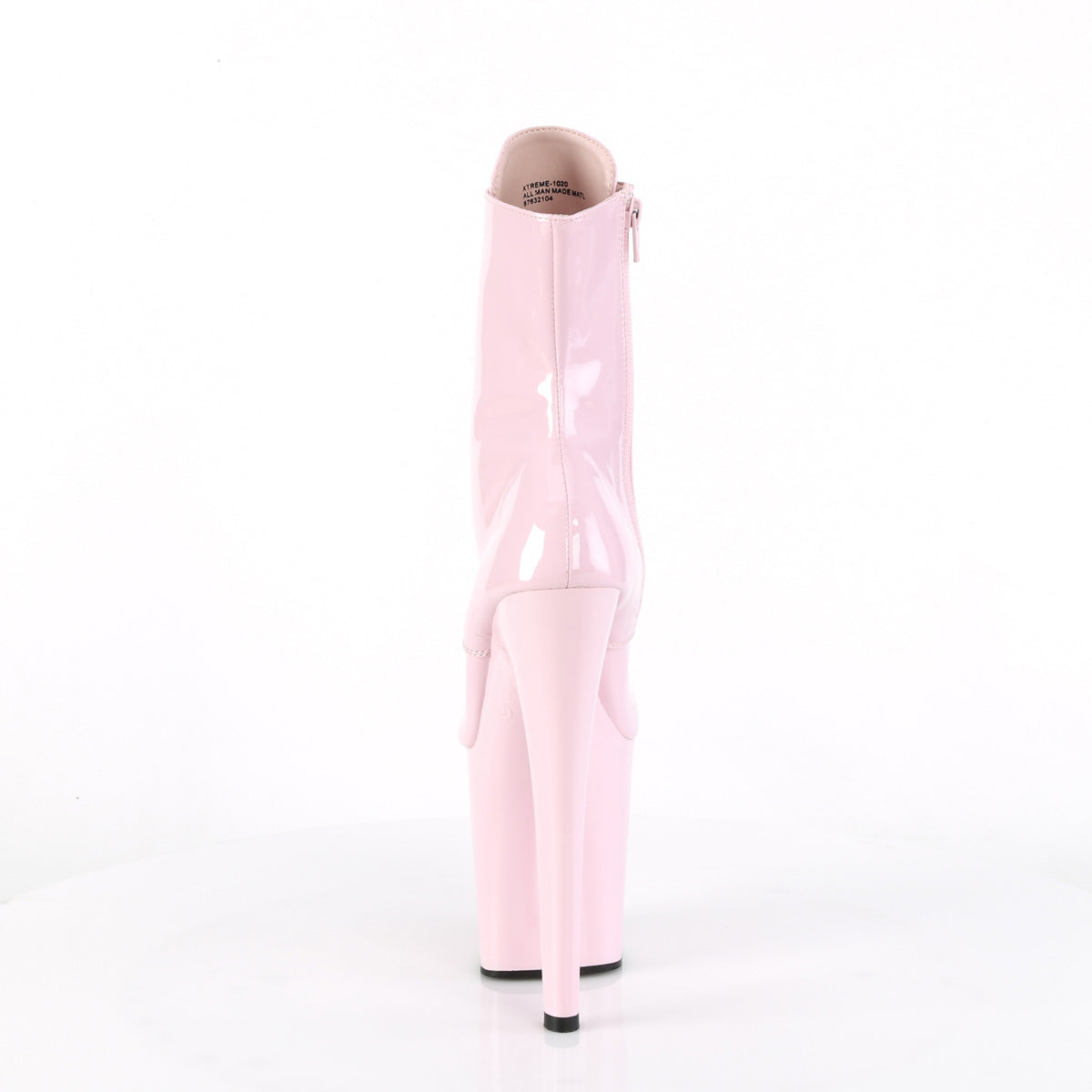 8 Inch Heel XTREME-1020 Baby Pink Pat