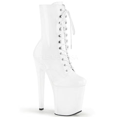 8" Heel XTREME-1020 White Pat
